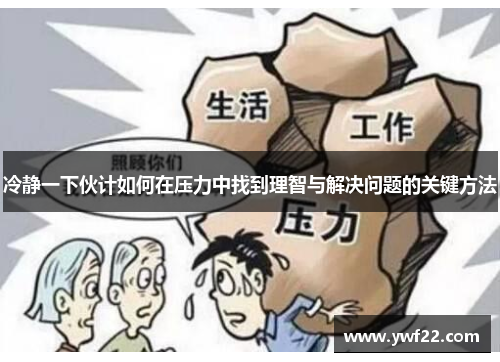 冷静一下伙计如何在压力中找到理智与解决问题的关键方法